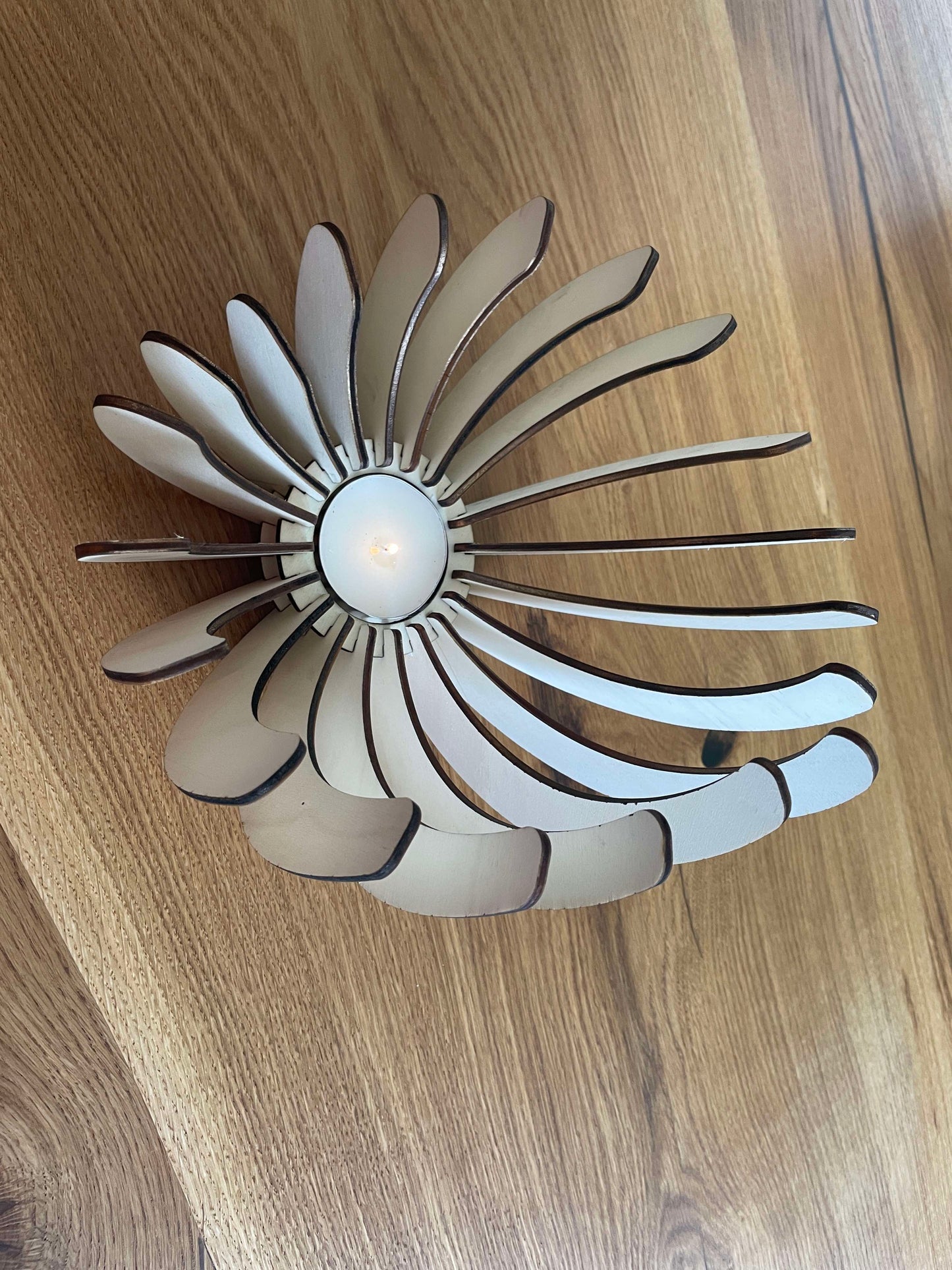 Holz-Kerzenhalter für Teelicht