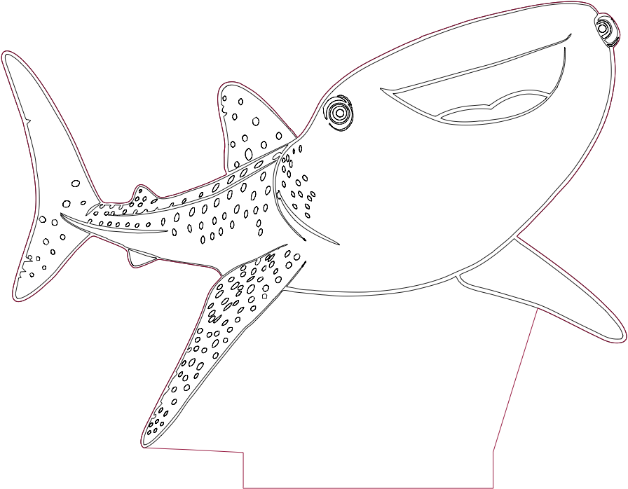 LED-Nachtlicht mit Auswahlbild aus "Tiere"